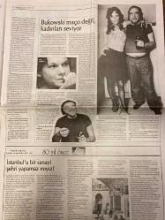 CUMHURİYET GAZETESİ DOĞUM GÜNÜ HEDİYESİ - 18 TEMMUZ 2004 -Şevval Sam - Vedat Günyol - Yağmur Kızılocak - Mariza - Esra Başbüyük - İpek Özbey - Ali Deniz Uslu - Beral Gümgüncan - Molly Bingham - Bukowski - Ahmet Kaya - Melike Arı - Özcan Deniz - Özlem Ortakova - Ferhat Tunç - Tek bir hayat yetmiyor - Mariza Fado söylüyor, Fadoyu yaşıyor… - Kadınlar Bukowski sever… - Taciz ne, tacizci kim? - ‘Sıradan’ savaşçılar - Kadınlar Bukowski sever - Kadın olarak doğsaydım… - İstanbul’u bir sanayi şehri yapamaz mıyız? - Bukowski maço değil, kadınları seviyor - Hayran bu, sever de öldürür de! - Fado kaderimdir
