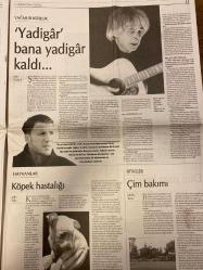 CUMHURİYET GAZETESİ DOĞUM GÜNÜ HEDİYESİ - 18 TEMMUZ 2004 -Şevval Sam - Vedat Günyol - Yağmur Kızılocak - Mariza - Esra Başbüyük - İpek Özbey - Ali Deniz Uslu - Beral Gümgüncan - Molly Bingham - Bukowski - Ahmet Kaya - Melike Arı - Özcan Deniz - Özlem Ortakova - Ferhat Tunç - Tek bir hayat yetmiyor - Mariza Fado söylüyor, Fadoyu yaşıyor… - Kadınlar Bukowski sever… - Taciz ne, tacizci kim? - ‘Sıradan’ savaşçılar - Kadınlar Bukowski sever - Kadın olarak doğsaydım… - İstanbul’u bir sanayi şehri yapamaz mıyız? - Bukowski maço değil, kadınları seviyor - Hayran bu, sever de öldürür de! - Fado kaderimdir
