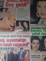 Saklambaç GAZETESİ-22 mayıs 1988- Selen Büke-Kadir İnanır-Canan Yaka-Harika Fırat-Ahu Tuğba-Nazlı Deniz Kuruoğlu-Ünal Küpeli-Meral Orhonsay-Oya Aydoğan-Tanju Çolak-Ayşe Çolak-Coşkun Göğen-Hülya Koçyiğit-Müge Karakuşçık-Ayşe Egesoy-Cem Duna-Gönül Göksel-Rüçhan Adlı-Tükan Saray-Tülay Tan-Sebil Tan-Nazlı Ayhan-Sevtap Parman-Arş. Gör. Aysun Baytekin-Ayşegül Atik-Mehmet Akan-Şevket Altuğ-Semra Özal-Hüseyin Üzmez-Cavidan Akyol-Kemal Civelek-Hülya Avşar-Yasemin Kutsi-Muzaffer Özpınar-Nadide Uluoğlu-Hasan Akatlar-Cilalı Celal-Gülgün Feyman-Avni Atan-Ülkü Tamer-Arkın Tüfekçi  Kadir’e yaklaşınca saçlarından oldu-Kopyası Ahu’yu çileden çıkardı-Perihan artık yatağa sokmuyorum-Hanımefendilere güzellik satıyor-Sinemanın seksi dilberi bu defa yüksekte uçamadı-Ünal Küpeli’yi fakir fukaranın ahı tuttu-Oduncunun karısı oldu-Bekar olsaydım en güzel kıza takılırdım-Kum değil para basıyor-Güzel Ayşe yine göze mi geldi-Gönül Göksel evleniyor mu-Ahh Ahh geç geldi-Beni soyunmaktan Semra hanım vazgeçirdi-Avrup
