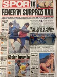 SPOR GAZETESİ DOĞUM GÜNÜ HEDİYESİ - 11 MART 1994 -Claudia Schaeffer-Demet Akalın-İbrahim Tatlıses-Hakan Denker-Deraj Tuna-Ziya Şengül-Engin Verel-Turgay Seren-Temel Özalak-Sami Sarıalioğlu-Aykut-Rıdvan-Wağı-Uche-Nielsen-Kenan Kıran-Ali Kayaoğlu-Hayri Gür-Saffet Giray-Mustafa Eröğüt-Bülent Batur-Hülya Avşar-Mehmet Ali Erbil-Müjde Ar-Erol Evgin-Binnaz Avcı-Cihan Ünal-Zeynep Tokuş-Ebru Destan-Sibel Gökçe-Emel Tümer-Biricik Suden-İbrahim Kutluay-Savaş Karakaş-Mehmet Recep-Yılmaz Vural-Feyyaz Uçar-İsmail Er-Kenan İmirzalıoğlu-Ahmet Çakar-Tanju Çolak-Fatih Terim-Rıza Çalımbay-Kenan Sönmez-Şenol Güneş-Metin Diyadin-Sergen Yalçın-Kenan Karaman  Dünyanın en güzel sporcusu-Demet’in birinci tercihi Tatlıses-Gençlerimiz yine Avrupa’da-Atletlerimiz Fransa’ya gitti-Kırkpınar güreşleri uluslararası oluyor-Hülya masa aleminde-CMO özel’de son demlenir-Kutsalın ana vatanı Bizimdir-Tv’lere bu akşamda eziyet-İstanbul’da parçalarız-Plazalık maça çıkıyorlar-Onu kimsenin soymaya hakkı yok-Forma aşkına oynadı