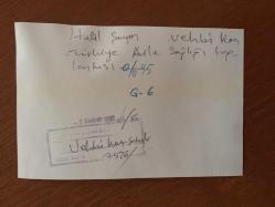 VEHBİ KOÇ'UN ORİJİNAL FOTOĞRAFI - 18 x 12 cm EBADINDA - VEHBİ KOÇ, TÜRKİYE AİLE SAĞLIĞI TOPLANTISINDA HALİL ŞIVGIN'LA AYNI KAREDE, 7 HAZİRAN 1990