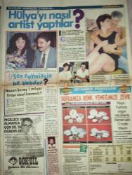 SAKLAMBAÇ GAZTESI DOĞUM GÜNÜ GAZETESİ  -19 Ekim 1986-Nazan Şoray-Ahu Tuğba-Bahar Öztan-Cihan Ünal-Vahdet Vural-Hülya Saydam-Mevlüt Aydın-Emel Yıldız-Gülay Alçı-Azize Aydın-Zeki Müren-Valentine-Bülent Ersoy-Seniha Ayyıldız-Semih Orbay-Nazan Balcan-Savaş Ay-Mesut Yavuz-Hülya Saylan  Nazan Şoray’ın sırdaş hesabında 1 milyar var-Ahu’yu ne çarptı?-Kurtlar Sofrasında-Ama anasının gözü-Bahar Öztan “Değirmenin suyu”nu açıkladı-Cin çarpmasıyla dondu-Cihan Ünal TRT’ye “Bu para az” dedi-Para için değil aşk için yaşıyor-Hülya’yı nasıl artist yaptılar?-Sen neymişsin be Vahdet?-Nazan Şoray 1 milyar lirayı nasıl kazandı?-İngilizce ve Almanca Gök-Dil’de öğrenilir-Bir cilet parası film çeviriyoruz-”Sır” bölgeleri-Kendinizi nasıl şifalarsınız?-Yıldıznameniz-Gizli ilimler sözlüğü-Benim değirmenin suyu hiç kesilmez-Artık holdingleşeceğim-Erkek erkeğe-Hergün yeni bir gün-Hergün yeni bir şans-Günaydın’ı izleyin kazanın-Sofranıza renk yemeğinize zevk