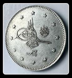 1293/32 - 2 Kuruş (GÜMÜŞ 2,41 Gr.) SULTAN II.ABDÜLHAMİD (OSM2K-32)