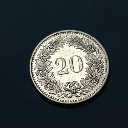 İsviçre 20 Rappen 1975