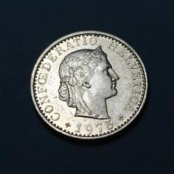 İsviçre 20 Rappen 1975