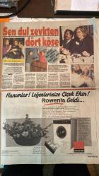 HAFTA SONU DERGİ, GAZETESİ -  SAYI: 16 - 17 NİSAN 1987 - AJDA PEKKAN - ZEYNEP EREN - ZEKİ MÜREN - JEANE MANSON - SEMRA ÖZAL - BETÜL MARDİN - BİNNUR BOZOK - NERMİN BEZMEN - PAMİN BEZMEN - AYLA RYOKSEL - ŞİNASİ ÖNENGÜT - UĞUR ÖNENGÜT - KUTSİ DİNÇO - SEMRA TEZEROL - GÜVEN TEZERO - FATOŞ YAVAŞ - BERNA ATAHAN - AYLA SEPİCİ - ZEYNEP ESİNER - NILGÜN ATILGAN - AHU TUĞBA - SERAP YILMAZ ULUSOY - EYEM ABASAR - SEDE ERTUĞAN - CEMİLE CUMAN - MAKAN DUMAN - DENİZ FİRUZ KURBANZADE - GOLİZ HASMAN - NAL VELMAZ - REZZAN ALGOZ - SERP ÖZTÜRK - İNCİ SEVER - MERAL DAL - DOĞU GÖZAÇAN - SABAHAT TUOÇU - NİLÜFER GÖZAÇAN - AYLA ÖZLER - MERAL UYCAN - HOLYA SERPİL - ASUMAN BAŞAR - HASAN YAZICI - REYHAN ALAJA - LUCINDA GREEN - NUR EVLİYAĞA - FİKRET EVLİYAĞIL - SEVOL GEDİKOĞLU - GÜNDOĞ GEDİKOĞLU - AYDIN GÜNTER - LATİFE BAŞTUĞ - OSTON AKMEN - SAYLAN AKMEN - NECİP SEVEN - MEVLÜT GÖÇOK - LANA ADAŞ - CENGİZ EROĞLU - AYTEN YAVALCA - EMEL KANDEMİROĞLU - SANYİA LEV - SABA TOROM - AHWEST ÜNER - AHMET ÖZHAN - SERA  - 10 SAYFA