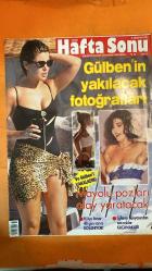 HAFTA SONU SOSYETE VE MAGAZİN DERGİSİ -  SAYI: 32 - 8 AĞUSTOS 2001 - GÜLBEN ERGEN - HÜLYA AVŞAR - KAYA ÇİLİNGİROĞLU - ZEHRA ÇİLİNGİROĞLU - PROF. DR. KAYA ÇİLİNGİROĞLU - ALİ ŞEN - CEYLA ŞAHNAVAZ - CHERY ŞAHNAVAZ - NIHAN EZGEÇ - KORAY EZGEÇ - NESLİHAN İBRAHİMİYE - MEHMET İBRAHİMİYE - MAHMUT İBRAHİMİYE - FARUK İBRAHİMİYE - ŞEHNAZ İBRAHİMİYE - NESRİN EZGEÇ - TEVFİK EZGEÇ - SELAMİ ÖZTÜRK - NEDAN - NALAN - GÜLDEM TÜZÜN - ÖZNUR GÜNEŞ - SÜHEYLA GÜRTUNA - BEHRUZ VATANDOST - SİBEL VATANDOST - NAZENİN VATANDOST - ARZU İBRAHİMİYE - VOLGA ÇAĞLAYANGİL - İHSAN ÇAĞLAYANGİL - YASEMİN İBRAHİMİYE - HAKAN POYRAZ - ÖZLEM ERSOY - EBRU GÜNDEŞ - İLKER MENGİ - LARISSA MENGİ - EBRU GÜZEL - DARYA - DOĞA RUTKAY - BURAK KUT - MEHMET ALİ ALABORA - GÖRKEM YELTAN - ERGUN GÜRSOY - ÖMER GÜRSOY - AKIN ALTAN - ÖZGE KONAKÇI  - 68 SAYFA