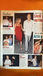 HAFTA SONU SOSYETE VE MAGAZİN DERGİSİ -  SAYI: 2002/31 - 31 TEMMUZ 2002 - KENAN İMİRZALIOĞLU - EBRU ŞALLI - DERİN MERMERCİ - DENİZ AKKAYA - EROL EVGİN - MURAT EVGİN - EBRU DESTAN - ÖZLEM DESTAN - HULKİ SANER - EMEL SAYIN - ŞENER ŞEN - ŞİMAL - EŞREF MACİT - ARTO - BERK ÇİLLER - MERT ÇİLLER - BEGÜM ÖZBEK - ASLI BERKER - ZEYNEP ASLAN - GÜNAY TUNCEL - AHU ERBAYDAR - KEREM ALIŞIK - GİZEM ÖZDİLLİ - İSMET ÖZHAN - VAHE KILIÇASLAN - YAŞAR ALPTEKİN - AYSU BACEOĞLU - ECE EGE - HÜSEYİN - SERAY SEVER - HAKAN ALTUN - ESRA ERON - MUSTAFA SİRMEN - ALİ ÜNSAL - İSMAİL ALPER - HAKAN GÜRBÜZ - MEHMET SÖĞÜTOĞLU - SELİN HABBAB - OZAN KORKUT - ALLEGRA LEVI - UĞUR TAN - NİLÜFER BIYIKLI - GÜLİZ ONURSAL - METİN KAP - EMRE ÇAPA - ELÇİN - BAŞAR KOZANOĞLU - ALİZE DİNÇKOK - YASEMİN KAZANOĞLU  - 68 SAYFA