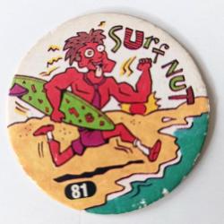 Slammer Whammers No 81 1. Seri Beach Bums Limited Edition 1994 Surf Nut Taso