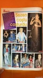 HAFTA SONU SOSYETE VE MAGAZİN DERGİSİ -  SAYI: 2002/25 - 19 HAZİRAN 2002 - SİBEL CAN - ENGIN CAN GÜRE - ÖMER BALİBEY - SEZEN AKSU - ŞEHRAZAT - OZAN DOĞULU - LEVENT YÜKSEL - EMEL SAYIN - DEMET AKBAĞ - DENİZ AKKAYA - AYŞE HATUN ONAL - ATIF YILMAZ - DENİZ TÜRKALİ - ECE USLU - SELİN DENİZLİ - CEM ÖZER - SEREN GÖKÇAY - GÜRAL SOMTÜRK - SEMA ÇELEBİ - ALİ SAYAR - TANSEL AKKAYA - İSMAİL AKKAYA - SEZER İNANOĞLU - CANAN BOZKURT - BAHİR BAŞEĞMEZ - ERGON MENGİ - İLKER MENGİ - EREN MENGİ - ELLA MENGİ - MERVE VAİZOĞLU - MELİS VAİZOĞLU - SİNAN VAİZOĞLU - BANU VAİZOĞLU - SELİN YARDIMCI - ÖZLEM ÖNAL - NUR TAŞKEN - ALİ KARACAN - ASLI YEMENECİLER - MEYRA ILICAK - MEHMET ALİ ILICAK - NAZLI ILICAK  - 68 SAYFA