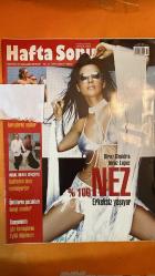 HAFTA SONU SOSYETE VE MAGAZİN DERGİSİ -  SAYI: 2002/37 - 11 EYLÜL 2002 - VURAL GÖKÇAYLI - MERAL GÖKÇAYLI - NEZ - HÜLYA AVŞAR - SİNAN ÇETİN - DARYL HANNAH - ATEŞ ÇELİK - İLHAN GENCER - AYŞE GENCER - AYTEN ALPMAN - BORA GENCER - SEREN SERENGİL - CENGİZ İMREN - MUSTAFA SANDAL - TUBA ÜNSAL - SİNAN KOSİF - DİNÇER ESKİYARLI - SEDEF BOZOK - BURCU DOĞAN - CEM KOÇAK - SAFFET ULUSOY - İZZET ÇAPA - CELAL ÇAPA - DENİZ AKKAYA - ÇAĞLA ŞIKEL - VATAN ŞAŞMAZ - EBRU ÜRÜN - DENİZ PULAŞ - AYLIN ARASIL - TÜLİN ŞAHİN - BEYAZIT ÖZTÜRK -    68 SAYFA