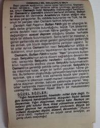 2 MAYIS 2002 PERŞEMBE- TAKVİM YAPRAĞI - DOĞUM GÜNÜ HEDİYESİ - FAZİLET TAKVİMİ -OSMANLI MI SELÇUKLU MU?