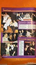 HAFTA SONU SOSYETE VE MAGAZİN DERGİSİ -  SAYI: 2001/43 24 EKİM 2001 SİBEL CAN - DENİZ AKKAYA - EMEL MÜFTÜOĞLU - SALİH KECECİ - HAKAN DALOKAY - ARZU DALOKAY - ERKUT SOYAK - ASLI SOYAK - FİKRİYE DURU - SELCAN TÜRK - ESRA GÜRSOY - YASEMİN TARZİ - BERNA GALİP GÜREL - MEHMET AKÇAY - SEDEF AKÇAY - LEYLA TANER - KERİM TANER - DERYA SAYOĞLU - CEM SAYOĞLU - CANA SIALOM - SEDAT SIALOM - SERAY SEVER - İBRAHİM CEZMİ TÜRKOĞLU - DEMİR KONTER - ELVAN SEZİN - GÜNEŞ GÜRLE - ERKAN ARIKAN - KADİR İNANIR - CELAL ÇAPA - YONCA EVCİMİK - DEMET AKBAĞ - SUAT CANDEMİR - NAHİDE BÜYÜKKAYMAKÇI - ÖZKAN UĞUR - DURSUN KARADAĞ - SULHİ AKSÜT - EMİR AKSÜT - NURSELİ İDİZ - KAZIM AKŞAR - YILDIRIM MAYRUK - SUAT EKİZ - SEDA ERGÜDER - ALLEGRA LEVİ - ROSA KAR - MEHMET USTA - İZZET ÇAPA - ŞEFİK ÖZTEK - NURHAN NALBANTOĞLU - HANDE BARMEK - MURAT BAŞOĞLU - LEVENT ÇUBUKÇU - CEREN ÇUBUKÇU - BATUHAN EKİN - ELİF ÖNAY - SABİ TOTAH - ROSE KAR  -    68 SAYFA