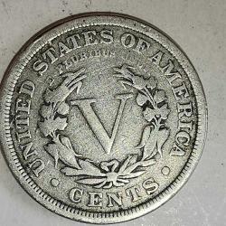 AMERİKA   1901    5  CENT