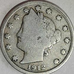 AMERİKA 1912   5  CENT