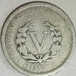 AMERİKA 1905   5  CENT