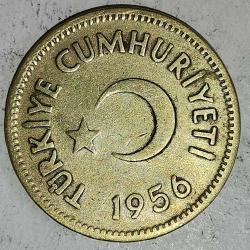 TÜRKİYE 1956  25  KURUŞ
