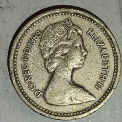 İNGİLTERE  1983   1 POUND