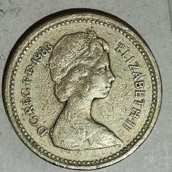 İNGİLTERE  1983   1 POUND