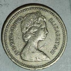 İNGİLTERE  1983   1 POUND