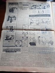 Cumhuriyet Gazetesi - 21 Mayıs 1955 - meclis tatile girerken yazan Nadir Nadi Başmakale - 350.000 küçük esnaf vergiden muaf tutuldu - Bir günde 47 kanun - mecliste balkan paktı etrafında görüşmeler - Almanya tarafsız tampon devlet olmayacak - VI. Bahar ve Çiçek Bayramı Dün açıldı - Hilton Oteli Dün işletmeye açıldı - Akif mecmuası neşriyat müdürü Cüneyt Arcayürek Tevkif edildi fotoğraf - İngiltere'de seçim hazırlığı - basketbolda takımına sahadan çeken Fenerbahçe umumi kaptanı Hayrullah Güvenir'e  6 ay hak mahrumiyeti cezası verildi - Fatin Rüştü Zorlu'nun beyanatı - Tenis kraliçesi Maureen Connolly fotoğraf - Üç misli mi oldu yazan Burhan Felek - Galatasaraylı basketçi Özer Salnur ameliyat oldu - İstanbul amatör birinci küme şampiyonu Karagümrük Adana'ya gitti - İstanbul Ankara Radyosu Programı - Hacı Ağa Opereti Ses Tiyatrosunda - Fluminense takımını bugün seyredeceğiz - dünya karikatürleri - 1954-1955 Yunus Nadi Mükafatı En Güzel Fikir Yazısı - M. Çakır Gazinosu Bayramda açılıyor