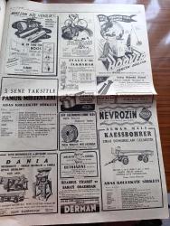 Cumhuriyet Gazetesi - 23 Mart 1952 - Ege'den notlar VIII yazan Nadir Nadi Başmakale - Venizelos'un bize dair dünkü demeci - Demokrat Parti kongresinde şehir meclisine çok ağır hücumlar - dünkü kongrede delegelerden fazla dinleyiciler asabiyet gösteriyor fotoğraf - Amerika'yı alt üst eden çok şiddetli kasırgalar fotoğraf - Kore'de son çarpışmalara dair tebliğ - kongrenin seçtiği 16 kişilik heyet dün gece cumhurbaşkanı Celal Bayar ile birlikte fotoğraf - Fenerbahçe Apollon'u 4 1 yendi fotoğraf - Türk İsrail Ticaret odası kuruldu - Panaroma yazan Yakup Kadri Karaosmanoğlu Yazı Dizisi - Bir Beyaz Gömleklinin Dramı yazan Doktor Burhan Öncel Yazı Dizisi - Kore değiştirme birliğimiz fotoğraf - Radife Erten Şükran Özer Sabite Tur Gülerman bahçekapı borsa kıraathanesinde - Eski Altınordulu Sadık vefat etti - Süt Kardeşler yeni ses operetinde - Usta Çırak yazan Bedri Rahmi Eyüboğlu - saltanat kayıkları yazan Haluk Yusuf Şehsuvaroğlu - General Electric Ampul - Alman nora radyoları - Philips