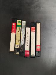 6 adet VHS kaset