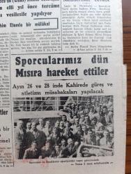 Cumhuriyet Gazetesi - 17 Nisan 1946 - İzzeti Nefis yazan Nadir Nadi Başmakale - konsey İran meselesini bir karara bağlayamadı - Amerika'dan istenen 500 milyonluk kredi - Reşit Mercan Ve Haşmet Orbay Ankara ağır cezasındaki muhakeme esnasında fotoğraf - İran'da sağcı liderler tevkif ediliyormuş fotoğraf - Flarmoni derneğinin ilk konseri Fransız sanatkarı Soetens'in iştirakiyle bu akşam veriliyor fotoğraf - sporcularımız dün Mısır'a hareket ettiler fotoğraf - 1946 İstanbul Türk satranç şampiyonluğu - Türk kadını dergisi bugün çıktı - Sonsuz Panayır yazan Halide Edip Adıvar Yazı Dizisi - Bu da döviz istemez ya yazan Burhan Felek - köy okulları ve köy enstitüleri - şehir tiyatrosunda hava parası  yazan Metin Toker - melekler şarkısı filmi Marmara sinemasında - kader'in oyuncağı filmi Opera sinemasında - Ayda Sönmez  Hacer Buluş Ve Mualla Mukadder Çemberlitaş Şen Bahçe Gazinosunda  - bugünkü radyo programı - İstanbul belediyesi şehir tiyatroları dram kısmında Maria Stuart - Çapamarka