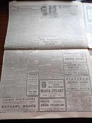 Cumhuriyet Gazetesi - 17 Nisan 1946 - İzzeti Nefis yazan Nadir Nadi Başmakale - konsey İran meselesini bir karara bağlayamadı - Amerika'dan istenen 500 milyonluk kredi - Reşit Mercan Ve Haşmet Orbay Ankara ağır cezasındaki muhakeme esnasında fotoğraf - İran'da sağcı liderler tevkif ediliyormuş fotoğraf - Flarmoni derneğinin ilk konseri Fransız sanatkarı Soetens'in iştirakiyle bu akşam veriliyor fotoğraf - sporcularımız dün Mısır'a hareket ettiler fotoğraf - 1946 İstanbul Türk satranç şampiyonluğu - Türk kadını dergisi bugün çıktı - Sonsuz Panayır yazan Halide Edip Adıvar Yazı Dizisi - Bu da döviz istemez ya yazan Burhan Felek - köy okulları ve köy enstitüleri - şehir tiyatrosunda hava parası  yazan Metin Toker - melekler şarkısı filmi Marmara sinemasında - kader'in oyuncağı filmi Opera sinemasında - Ayda Sönmez  Hacer Buluş Ve Mualla Mukadder Çemberlitaş Şen Bahçe Gazinosunda  - bugünkü radyo programı - İstanbul belediyesi şehir tiyatroları dram kısmında Maria Stuart - Çapamarka