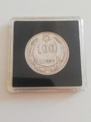 100 KURUŞ 1934 GÜMÜŞ ÇÇT *RR*