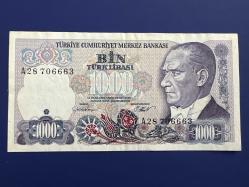 A28 Seri 1000 Lira 1. Tertip. ÇÇT