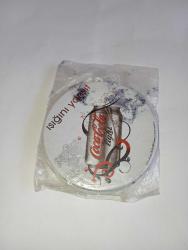 Coca cola bardak altı metal 2 adet