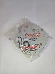 Coca cola bardak altı metal 2 adet