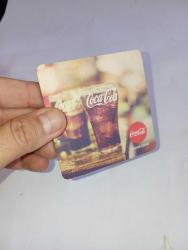 2 adet coca cola bardak alti