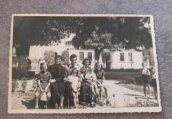 ÇOK ESKİ AİLECE HATIRA FOTOĞRAFI SİYAH BEYAZ KONDİSYON YÜKSEK KOLEKSİYONLUK NADİR