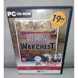 Pc oyun Medal of Honor Allied Assault War Chest. Orijinal. Diskler 10 üzerinden 9-9.5 koleksiyonluk