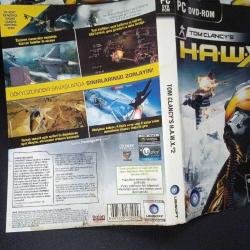 HAWX 2 Pc oyun H.A.W.X. 2 tom clancy's hawx 2. Orijinal. kitapçık mevcut.