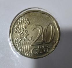 HOLLANDA 20 EUROCENT 2002