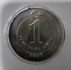 1 YENİ LİRA 2007
