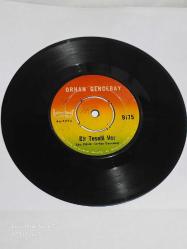 ORHAN GENCEBAY-BİR TESELLİ VER 45 LİK PLAK 10/6.5