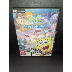 Pc oyun sünger Bob kare pantolon. spongebob squarepants lights camera pants. orijinal. İyi durumda koleksiyonluk