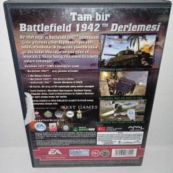 PC oyun Battlefield 1942 world war 2 anthology. Orijinal. 4 disk. Diskler 10 üzerinden 9.5 - 10 temiz koleksiyonluk