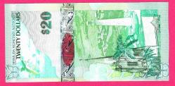 Bermuda 20 Dollars 2009 P60b Unc (TK 18 531) ÇİL