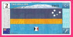Antarctica 2 Dollars 1999 PENGUIN UNC (TK 18 499) ÇİL