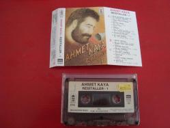 AHMET KAYA RESİTALLER 1 KAĞIT BASKI KASET (Açıklamayı Okuyunuz )