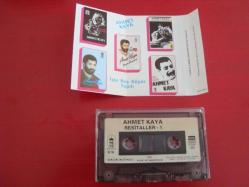 AHMET KAYA RESİTALLER 1 KAĞIT BASKI KASET (Açıklamayı Okuyunuz )