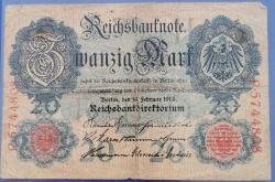 ALMANYA 1914    20  MARK