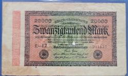ALMANYA 1923    20.000  MARK