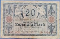 ALMANYA 1918   20   MARK
