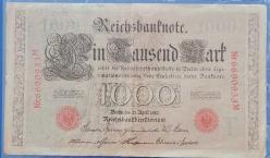 ALMANYA 1910   1.000   MARK